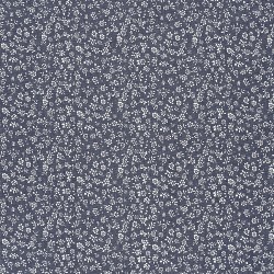 Leichter Jeansstoff Freesie Blumen | Wolf Stoffe