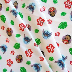 Baumwollstoff Lilo und Stitch | Wolf Stoffe
