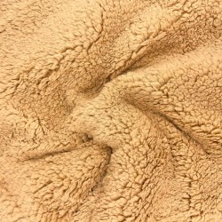 Tela de Piel Teddy Color Camel | Telas Lobo