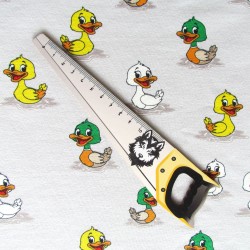 Fabric French Terry Little Ducks | Wolf Fabrics