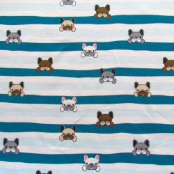 Tecido French Terry Bulldog | Tecidos Lobo