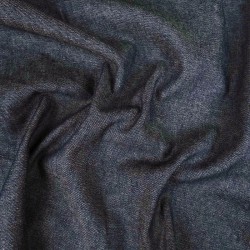 Leichter Jeansstoff Dunkelblau Baumwolle | Wolf Stoffe