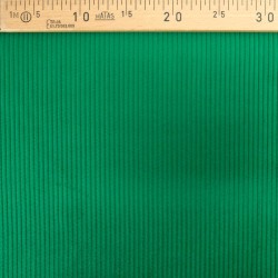 Basil Green Corduroy Fabric Wide Ribs 5 mm | Wolf Fabrics