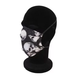 Masque protection Crane à plis  réutilisable AFNOR design à la mode Nikita Loup