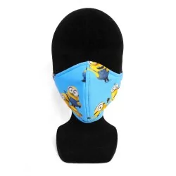 Maschera di protezione Minions design alla moda riutilizzabile AFNOR | Tissus Loup