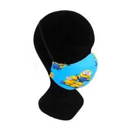 Máscara de proteção Minions design moderno reutilizável AFNOR | Tissus Loup