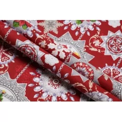 Caminho de Mesa Papai Noel-Árvore | Tissus Loup