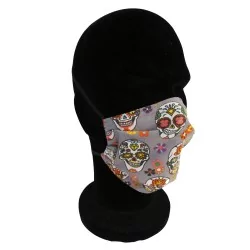 Maschera di protezione pieghevole Calavera | Tissus Loup