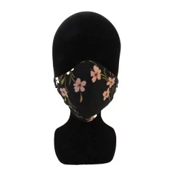 Máscara de protección flores de moda diseño reutilizable Nikita Loup