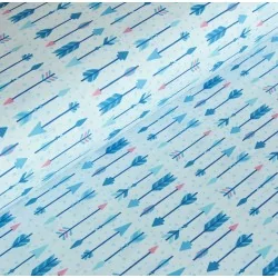 Fabric Blue arrows