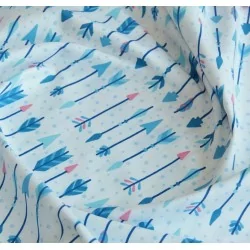 Tessuto Frecce Blu | Tissus Loup