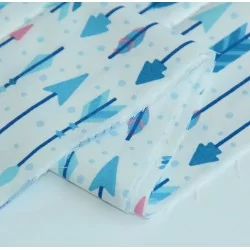 Tessuto Frecce Blu | Tissus Loup