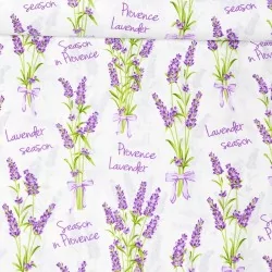 Lavendel Baumwollstof | Wolf Stoffe