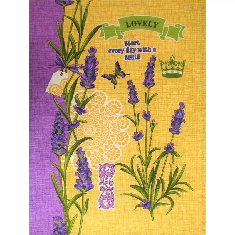 Pano de Cozinha Provence Lovely | Tissus Loup