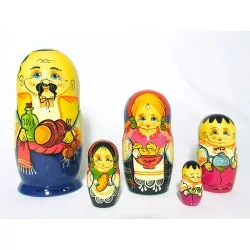 Russische pop familie van...