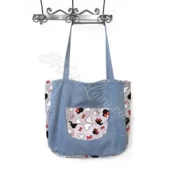Minnie-Mickey-Mouse Denim Bag Nikita Loup