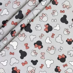 Minnie Mickey Maus Denim Tasch | Wolf Stoffe