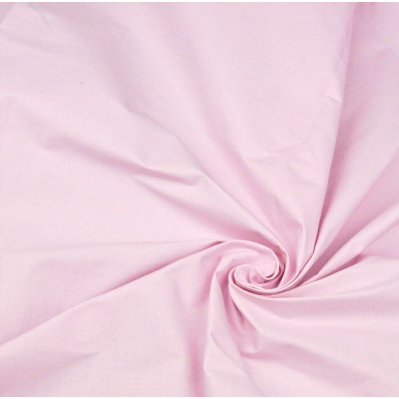 Light Pink Color Cotton Fabrics 2€70 Poplin Fabrics 3019