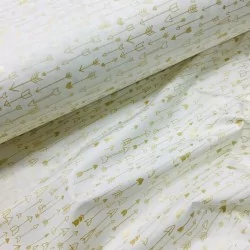 Gold Arrows fabric
