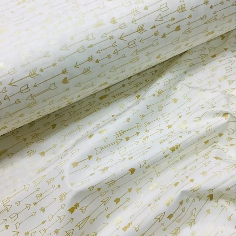 Flechas de oro de tela de algodón Nikita Loup