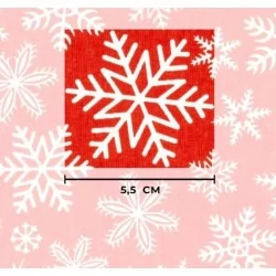 Snowflake fabric - Christmas Nikita Loup