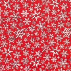 Schneeflockenstoff - Weihnachten Nikita Loup