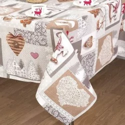 Weihnachtsfeier Tischdeck Winte | Wolf Stoffe
