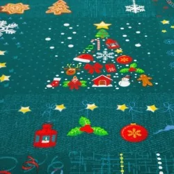 Festive Tablecloth Christmas and Christmas Tree Nikita Loup