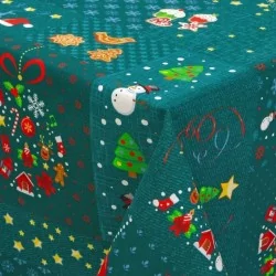 Weihnachtstischdeck un Tann | Wolf Stoffe