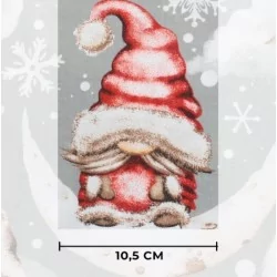 Tecido de Algodão Duendes nas Nuvens de Natal | Tissus Loup