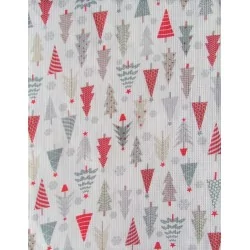 Keukenhanddoek Kerstbomen | Wolf Stoffen