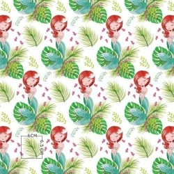 Nikita Loup Little Mermaid Cotton Fabric