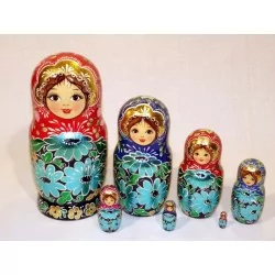 Russian doll The Flowers Matriochka Nikita Loup
