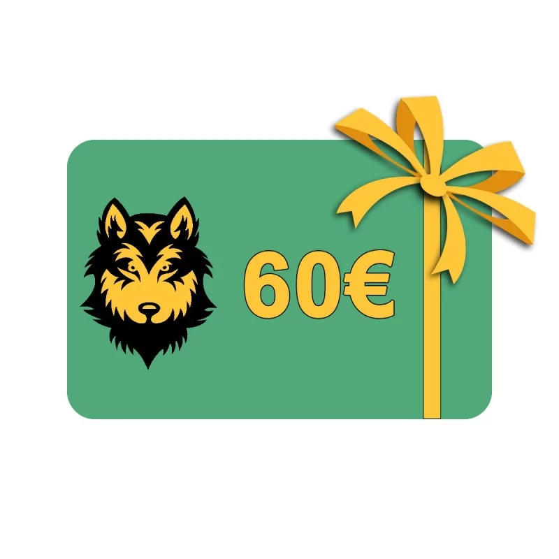 Carte cadeau supérieure numérique Nikita Loup - 60€