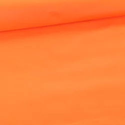 Tissu Coton Orange Vif Nikita Loup