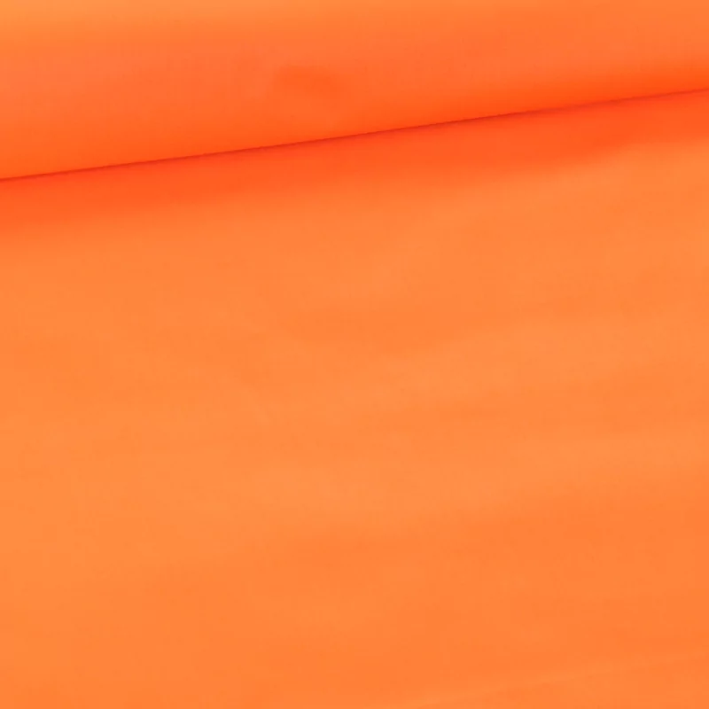 Bright Orange Fabric Cotton Nikita Loup