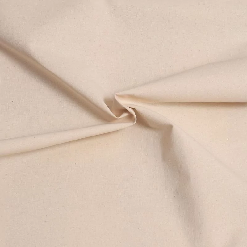 Cream Beige Cotton Fabric | Wolf Fabrics