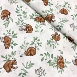 Rabbit and mouse bear fabric
- Nikita Loup