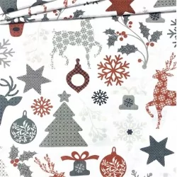 Tessuto di Cotone La Magia del Natale | Tissus Loup