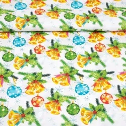 Fabric Cotton Bells and Christmas Balls | Wolf Fabrics