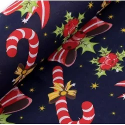 Christmas Candy Fabric Cotton | Wolf Fabrics