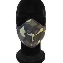 Máscara de proteção barreira camuflagem design moderno reutilizável AFNOR | Tissus Loup
