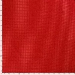 Tela Algodó de lunares dorados Fondo rojo | Telas Lobo