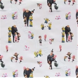 stof Minions Familie