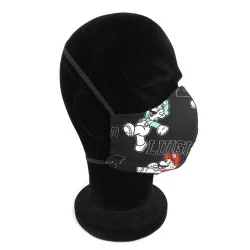 Masque protection barrière Mario Luigi design à la mode réutilisable AFNOR Nikita Loup