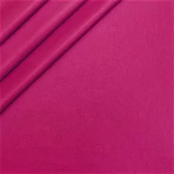 Fuchsia katoenen stof | Wolf Stoffen