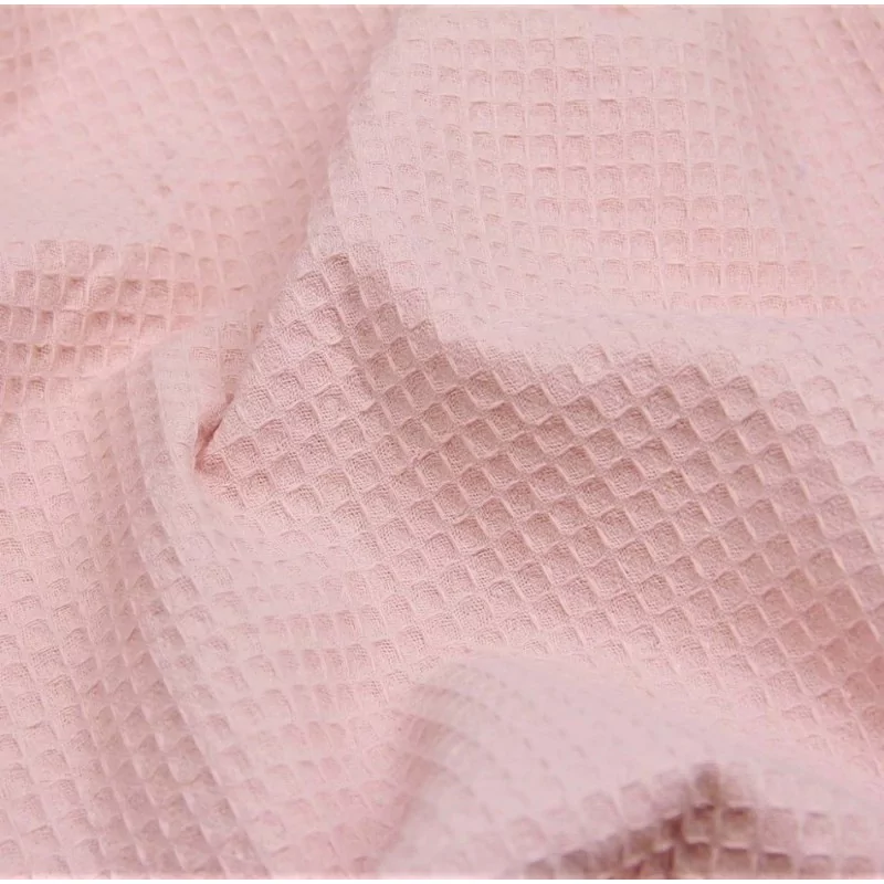 Honeycomb Fabric Light Pink | Wolf Fabrics