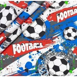 Tela da algodón fútbol | Telas Lobo