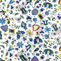 Tecido de Algodão flores mágicas | Tissus Loup