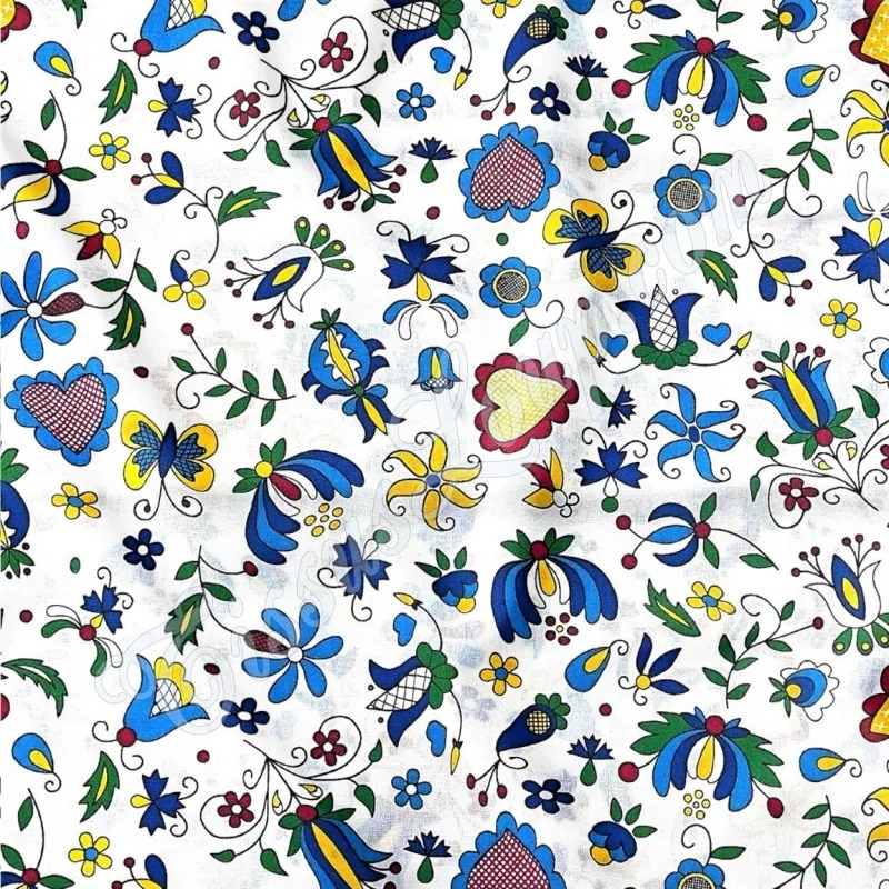 Tela de algodón Flores mágicas | Telas Lobo